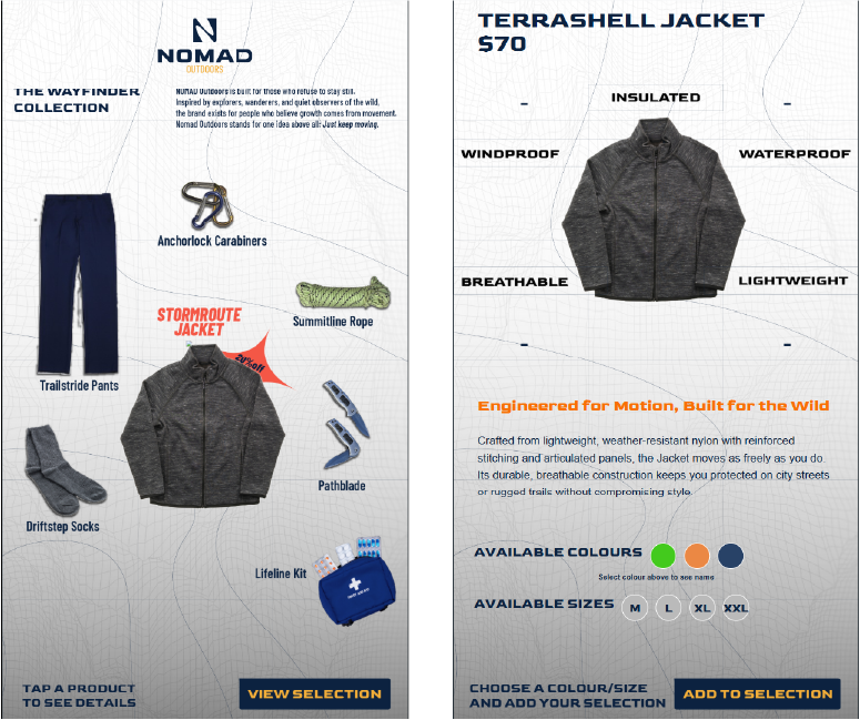 Dual kiosk screenshot